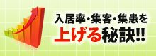 入居率・集客・集患を上げる秘訣！！